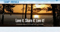 Desktop Screenshot of camponomia.org